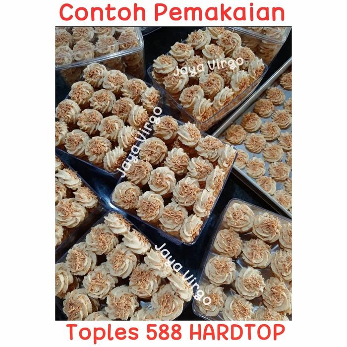 Toples Hardtop 588 / Toples Persegi / Toples Mika / Toples 500Gr Tebal