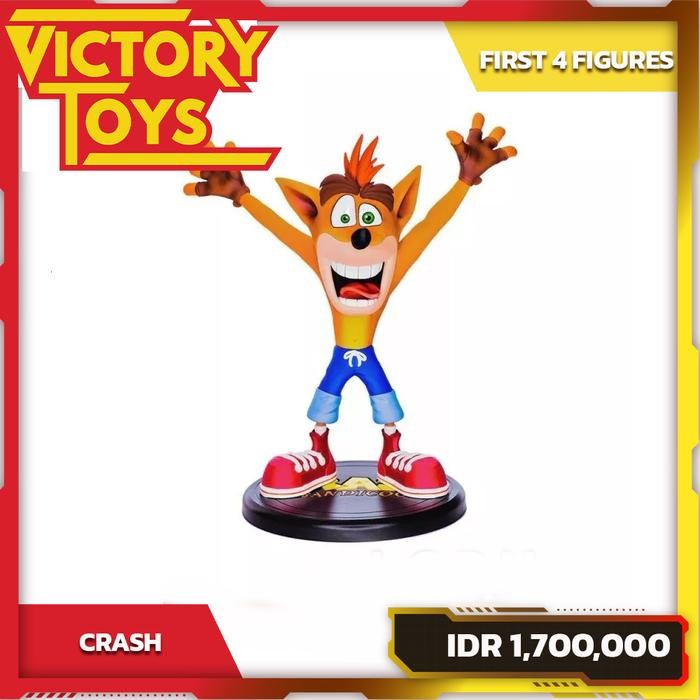SANE TRILOGY CRASH BANDICOOT STATUE By First 4 Figures
