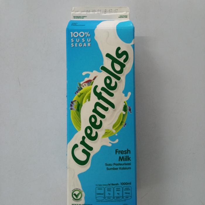 

Pilihan- Greenfields Fresh Milk 1 Lt