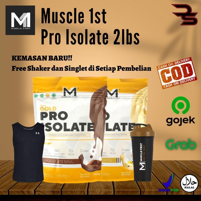 M1 Muscle First Gold Series Pro Isolate 2lbs