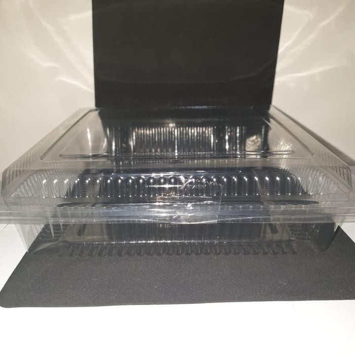 DISKON Mika Plastik Kotak 1A(Bolu 4telur)mika bolu kue