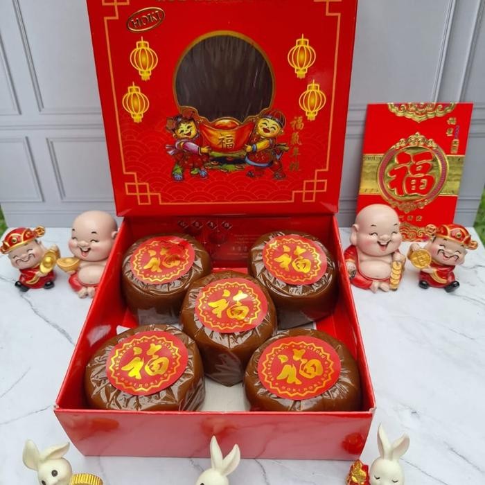 Terbaik Kue Keranjang Hoki Isi 5Pcs 100% Ori