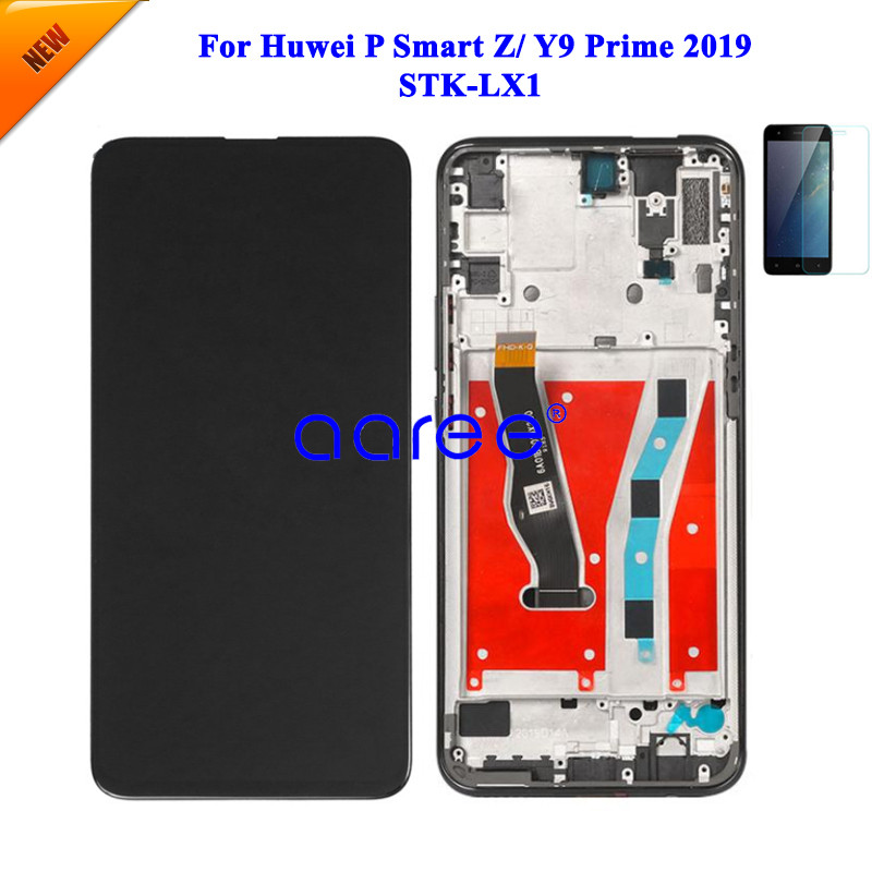 Tested  LCD Display For Huawei P Smart Z LCD For Huawei Y9 Prime 2019  Display LCD Screen Touch Digi