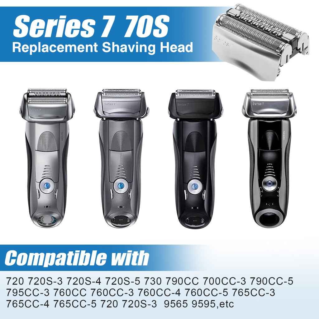 IMPORT ELECTRIC SHAVER REPLACEMENT HEAD FOR BRAUN SERIES 3/5/7/8 21B 32B 52B 53B 70B 73S 83M 301S
