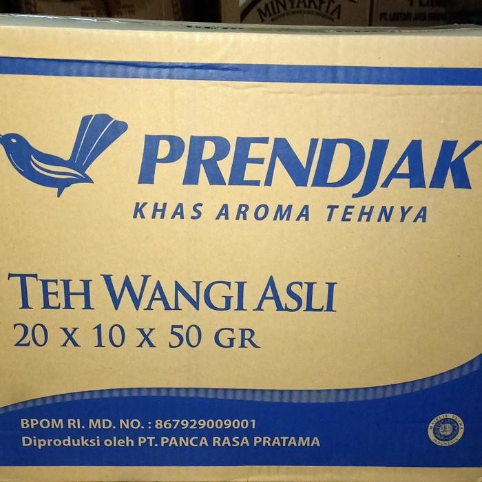 

Teh Bubuk Prendjak Wangi Asli 50 gr x 200 pcs Per Dus