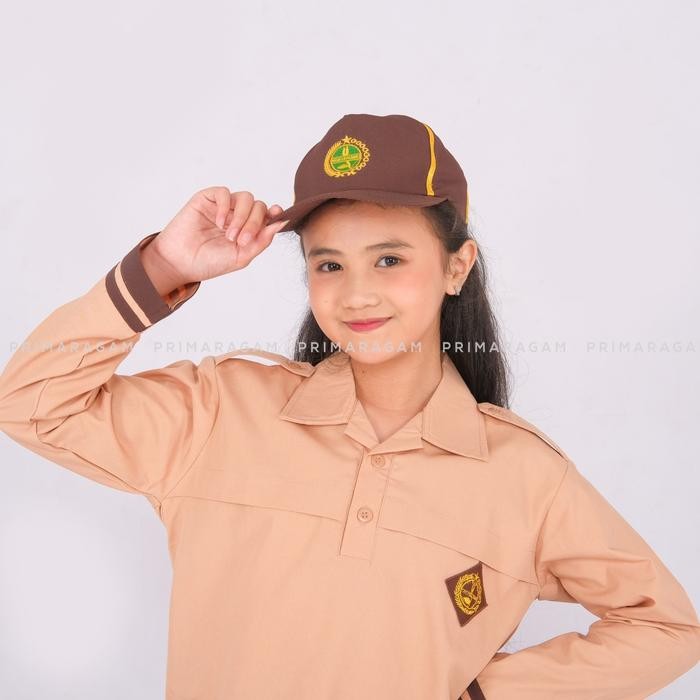 Pilihan- Primaragam Topi Pramuka Siaga Sd Laki Laki Perempuan