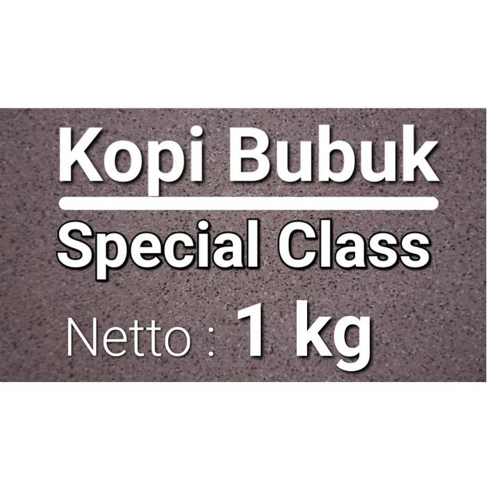 

TERMURAH Kopi Bubuk Special Class, netto 1 kg, uenak, muantap, cocok buat tempat usaha, warkop,