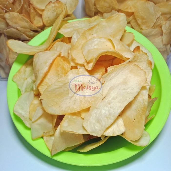 

KRIPIK SINGKONG ORIGINAL 1KG / Keripik Singkong Asin Gurih Renyah