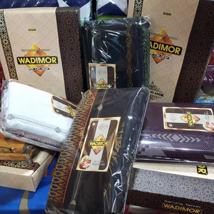 Sarung Tenun Wadimor Jaquard Antik