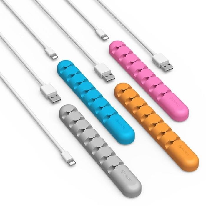 

Orico Cbs5 Desktop Cable Manager - Silicone Cord Holder Clip