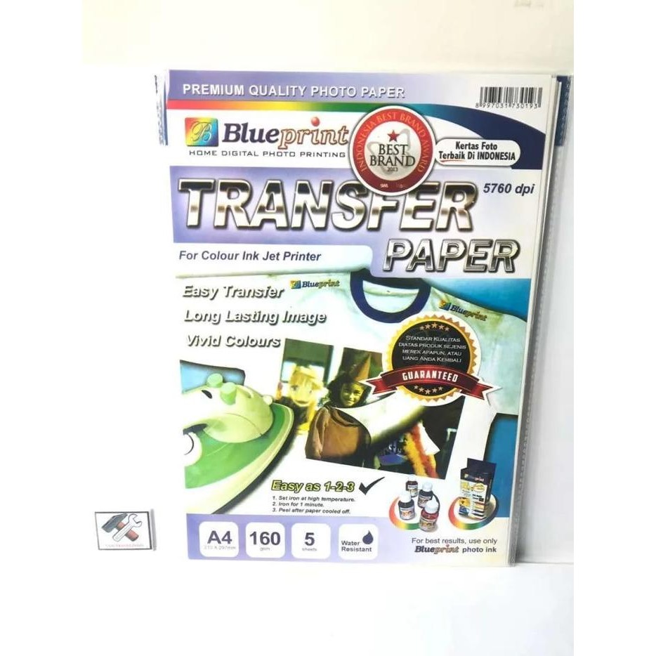 

Blueprint Transfer Paper Dark 160 gsm - Original Produk