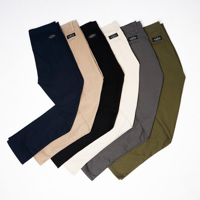 Erigo Collection - Celana Chino Panjang Pria Slim Fit Tailor Chino Pants