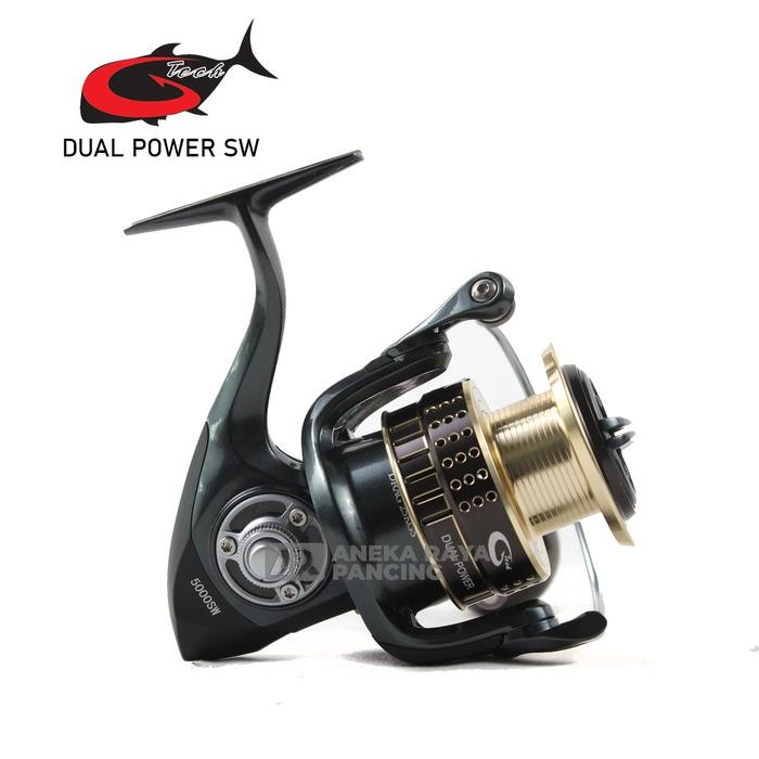 Reel Spinning G-Tech Dual Power SW800 Aneka Raya Pancing (TERBAIK) (TERBARU) (TERMURAH)