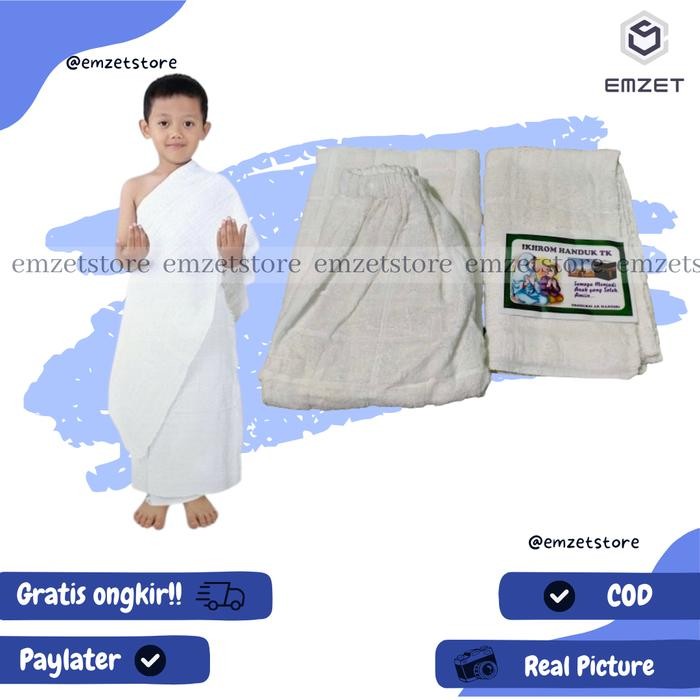 Pilihan- Ihrom Instan Ihrom Anak Tk Baju Manasik Haji Anak