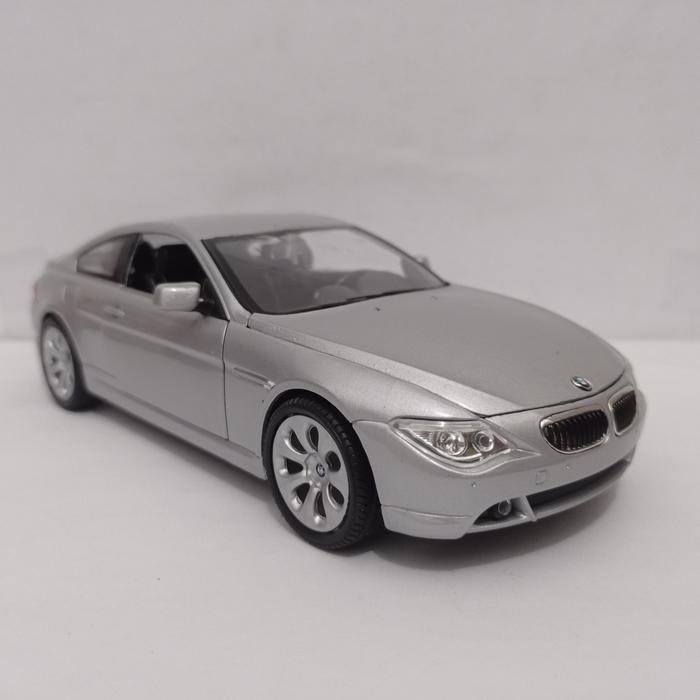 Pilihan- Diecast Mobil Bmw 645Ci Welly 1:24 Miniatur Mobil Mainan Koleksi Murah