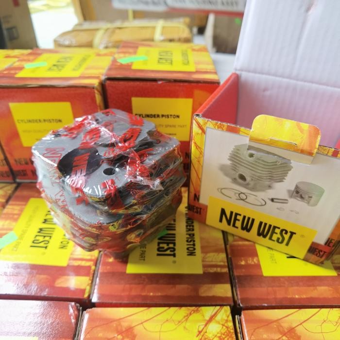 cylinder dan piston chainsaw ms 381 new west