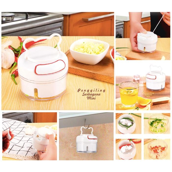 Penggiling Serbaguna MINI, Model Tarik, penggiling bumbu dapur
