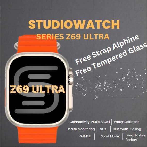 SmartWatch Z69 Series-Z (49mm) SERIES Z AOD Analog android & Ios