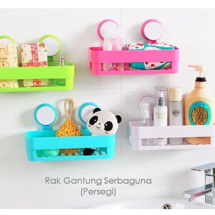 rak gantung dinding serbaguna / rak plastik