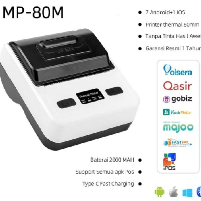 Ready Portable Thermal Printer 80mm