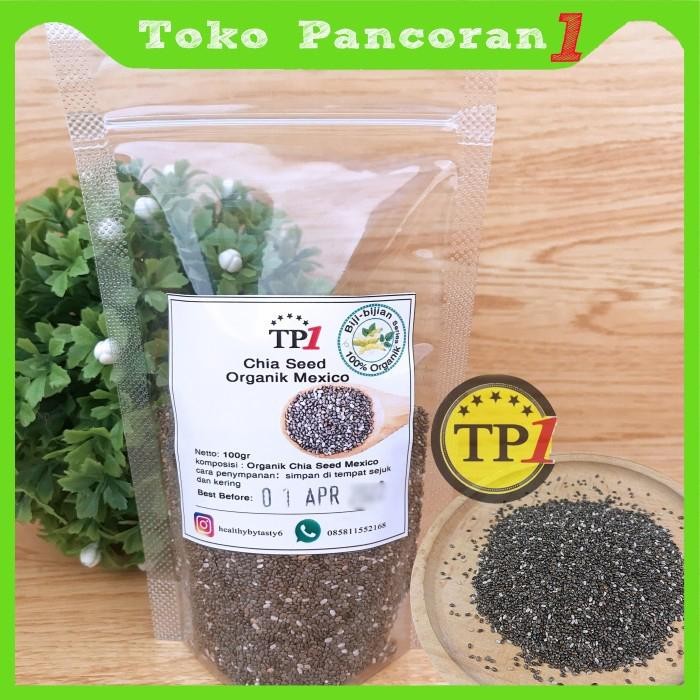 New Chia Seed /Organic Black Chia Seed 100gr / Chiaseed Hitam Organik PREM