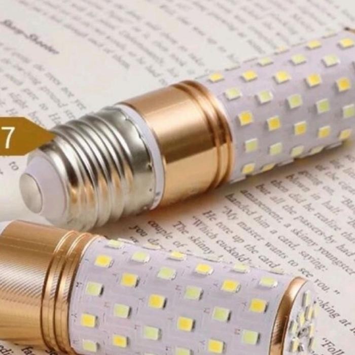 New Lampu Led Candle Jagung 3 Warna Fiting E27