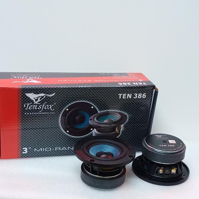 MIDRANGE TENSFOX TEN 386 NEW 3 INCH MIDRANGE U.S.A