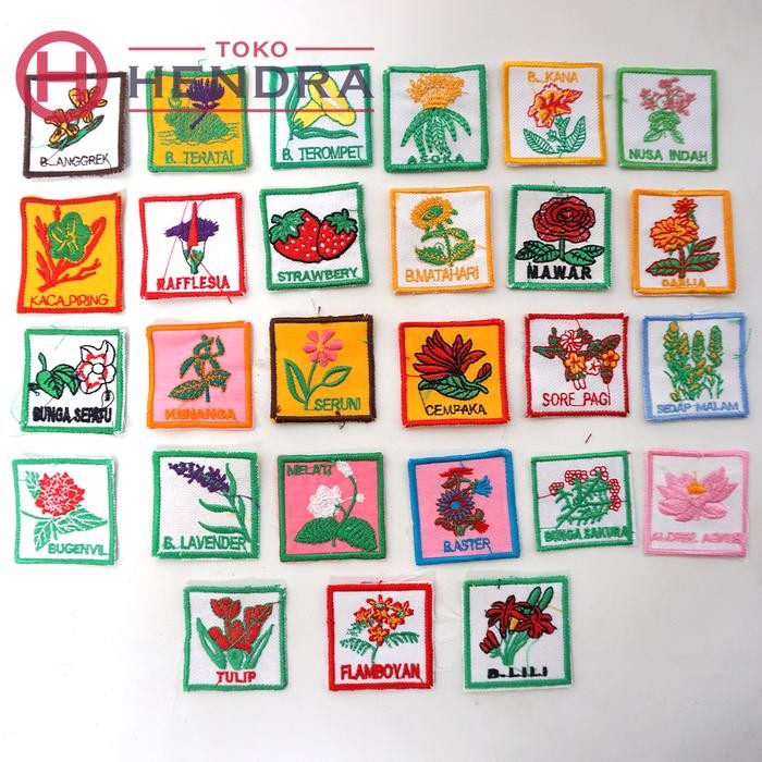 BET REGU PRAMUKA BUNGA MATAHARI DLL..