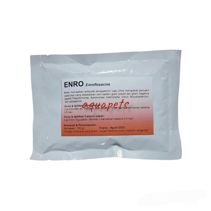 ENRO - ENROFLOXACINE 100GR
