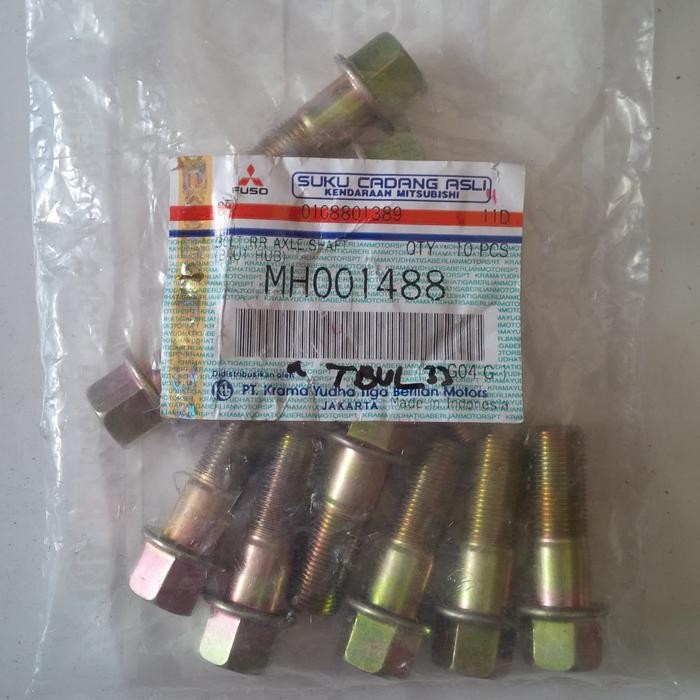 Jual Baut Nap As Roda / Baut As Roda / Baut Hub Ps / Canter / Ragasa Asli