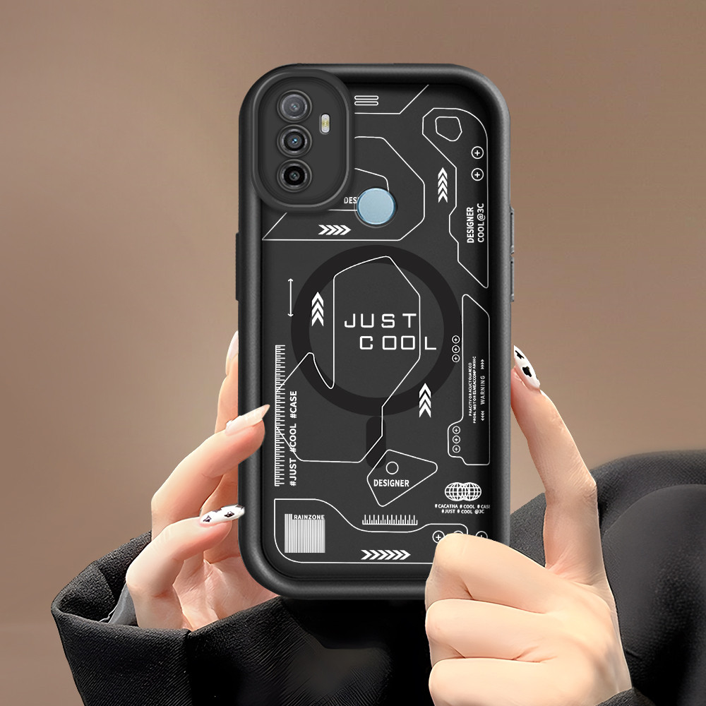 Casing Hp Untuk OPPO A53 A33 2020 Phone Case Silikon Softcase Mode Soft Cassing Cover Kesing Pria Ce