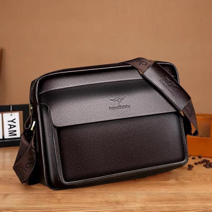 Unik Tas Kulit Pria Tas Kulit Sapi Asli Tas Anti Air Premium Tas Selempang Pria Tas Messenger Pria