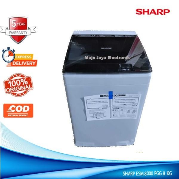 New Mesin Cuci 1 Tabung Sharp ESF950P Full Otomatis Low Watt