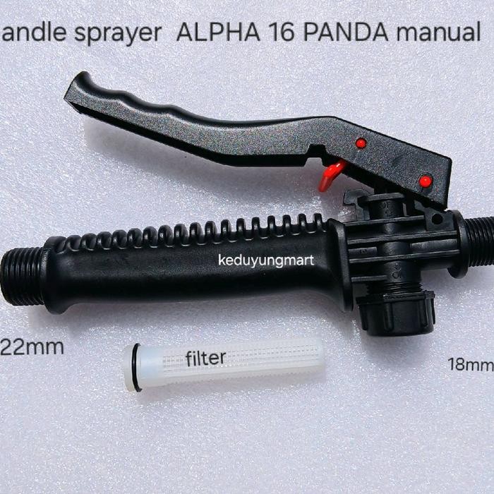 Handle sprayer ALPHA 16 PANDA manual knapsack semprot