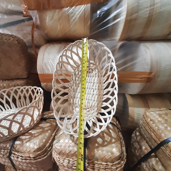 keranjang rotan keranjang buah keranjang oval no 2