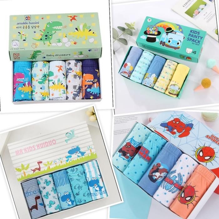 celana dalam anak laki-laki / pakaian dalam anak laki-laki set