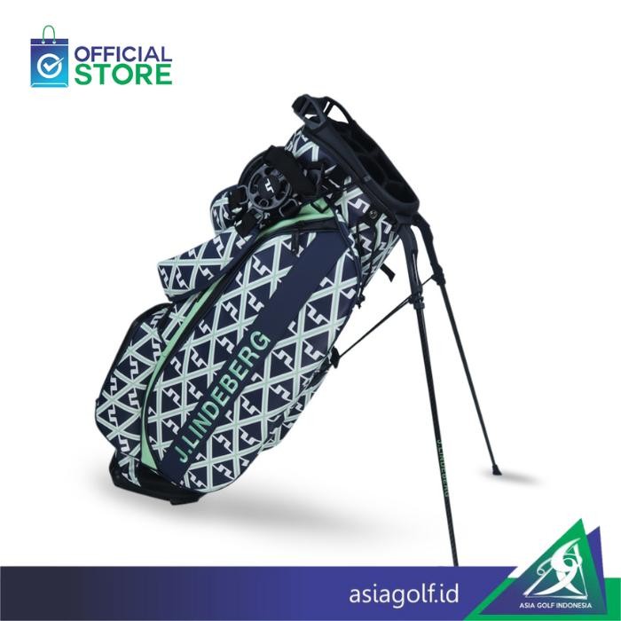 ORIGINAL Stand Bag Golf J Lindeberg Play Print Golf Tas Golf READY STOCK