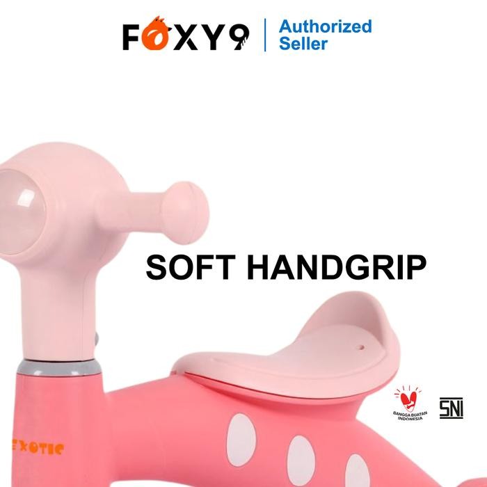 Balance Bike Sepeda Anak Roda Empat Mainan Anak Dorong Roda 4 PMB TM13