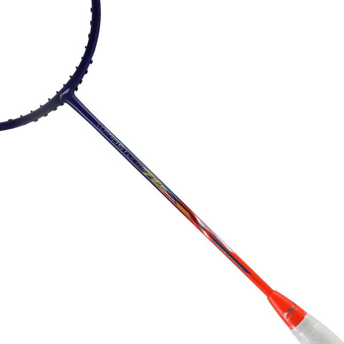 New Raket Badminton LINING WINDSTORM 72 S / 72S / WS72S Navy Orange