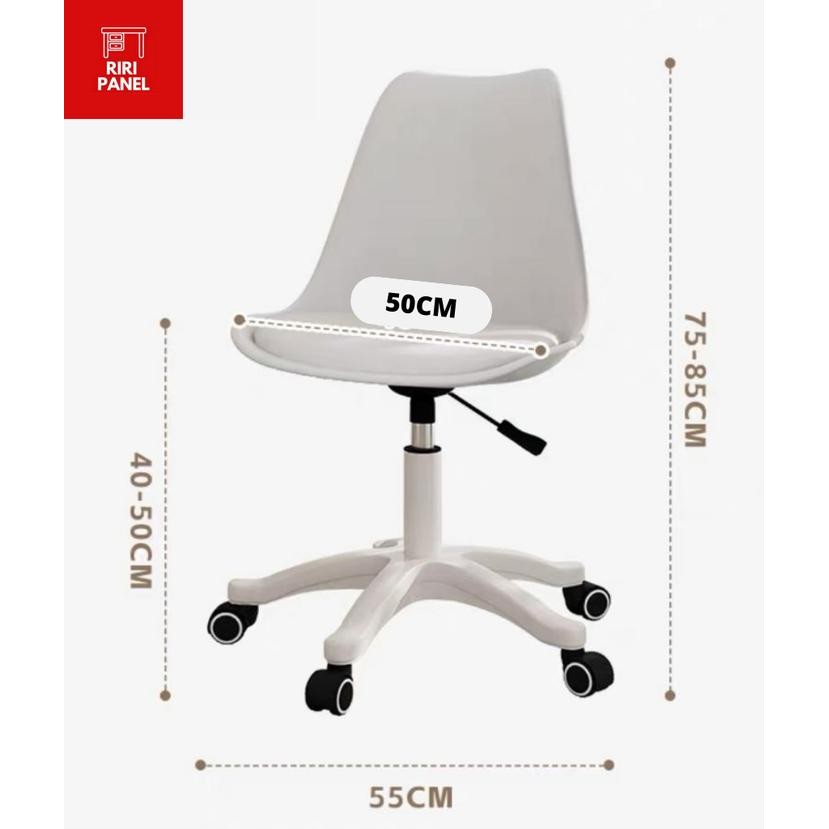 Atori Tulip Kursi Kerja Putar kursi Belajar Kursi Cafe Kursi Roda Kursi KantorMinimalis