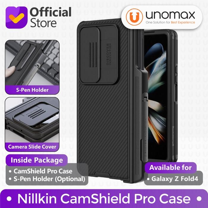 Case Compatible With Samsung Galaxy Z Fold4 / Z Fold 4 Nillkin Camshield Pro / With S Pen Holder