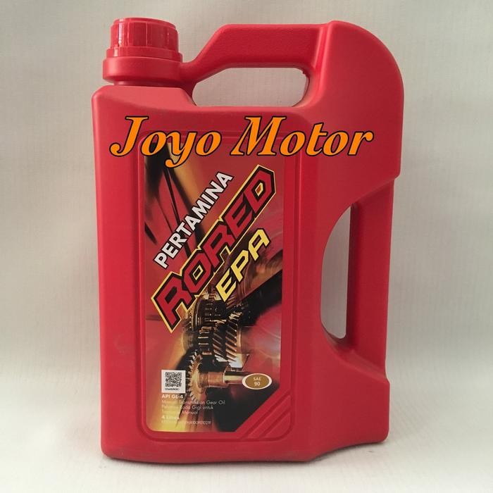 OLI TRANSMISI & GARDAN RORED EPA 90 PERTAMINA SAE 90 KEMASAN 4 LITER