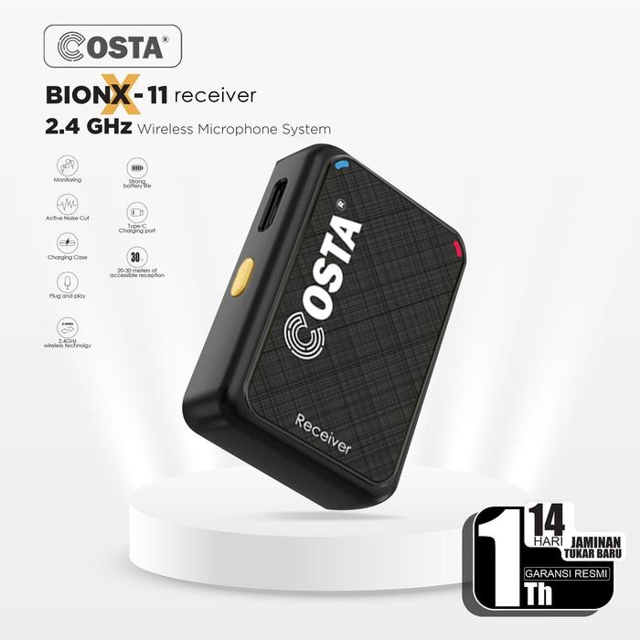MURAH COSTA BIONX-11 Transmitter / Recever Replacement Wireless Microphone