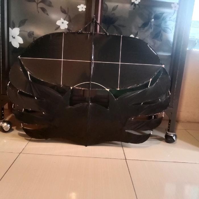 layangan ram raman mini ukuran sayap mentah 90cm