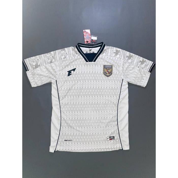 JERSEY TIMNAS INDONESIA BAJU BOLA TIMNAS LENGAN PANJANG ERSPO AWAY PUTIH GRADE ORIGINAL