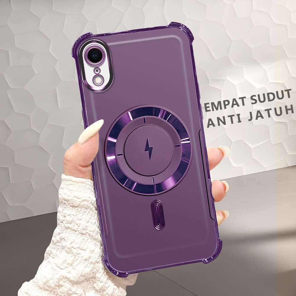 Softcase Kesing Phone For Compitable With iPhone XR Fashion Anti Crack Case Pria Keren Motif Casing 
