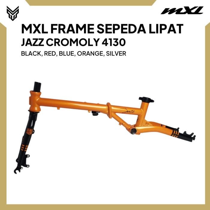 Mxl Frame Sepeda Lipat Jazz Folding Bike Hybrid Bahan Chromoly 16 Disc