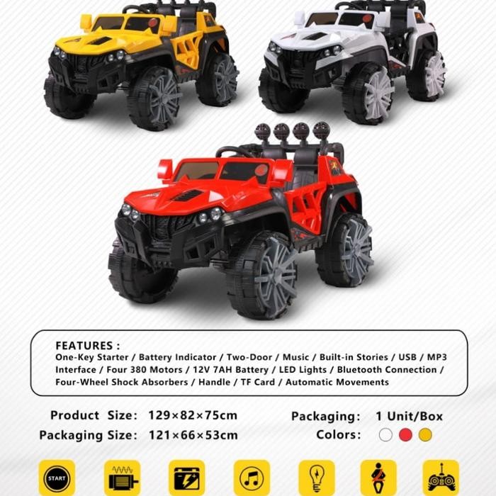 Free Pelapis Ban Mainan Anak Mobil Aki Exotic Ejp7702 / Ejp-7702