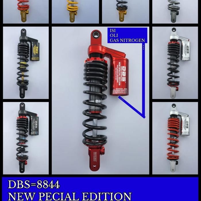 Grosir Shock Breaker Blk Tabung Atas Dbs =8844 By Mgv Honda Vario 160 Uk340Mm Terlariss 