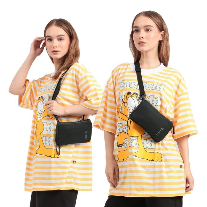 ps22- Torch Sling Bag Cluth Utility Pouch - Tas Selempang Dompet Hp Inje